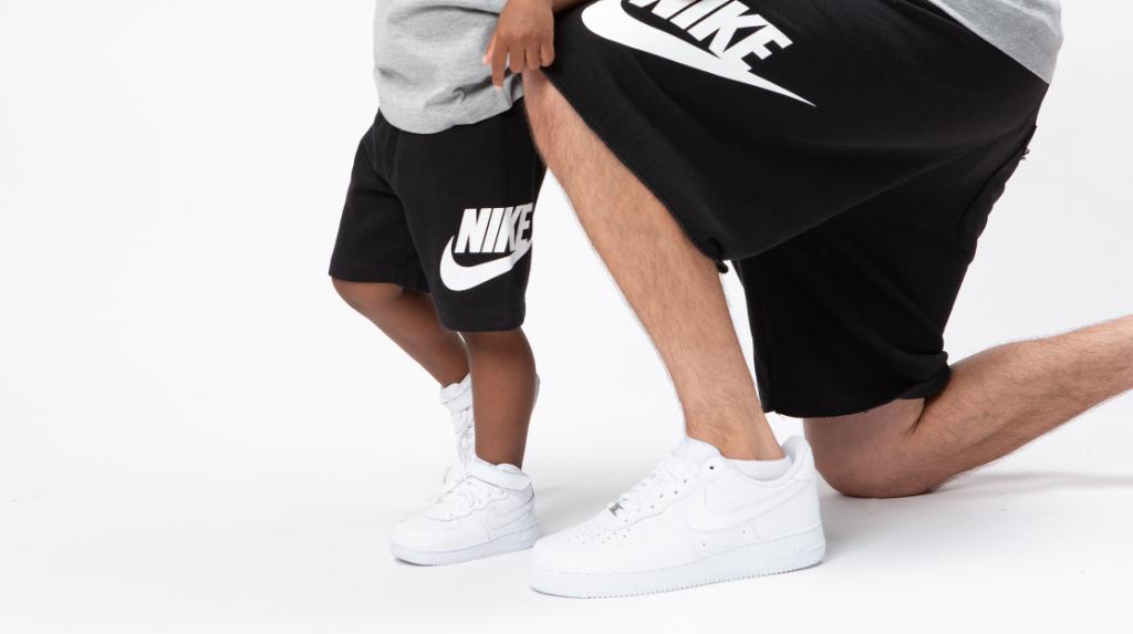 shorts with air force 1
