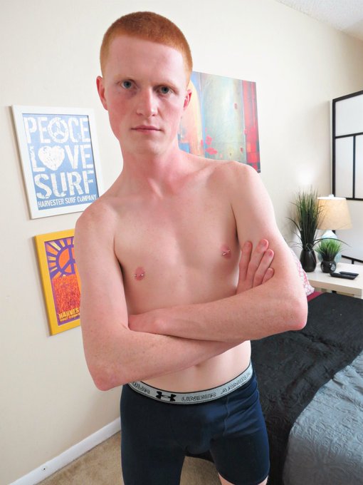 Under armour? You’re gonna need inside armour by the time I’m done with you. #Gay #Underwear #Ginger