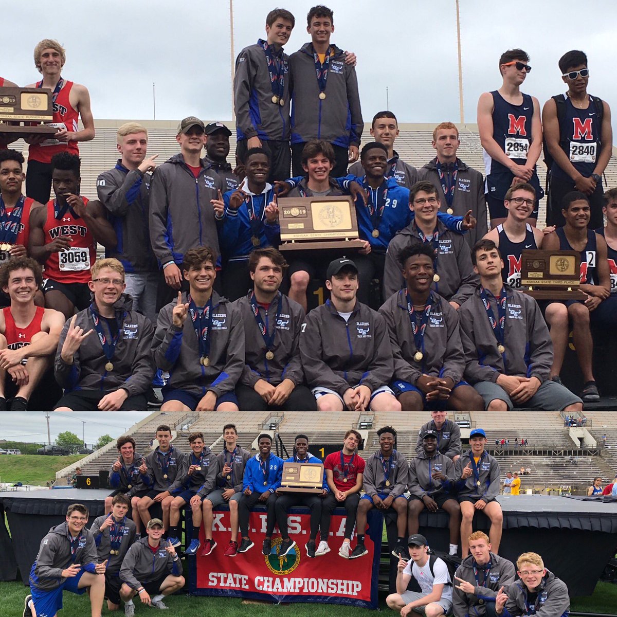 Congratulations to the GEHS Boys Track &amp; Field team on their 6A State Championship!!! Their hard work and dedication paid off! Way to bring it home!! <a href="/blazerstf/">GE BLAZERS T&F/XC FAMILY</a> <a href="/GEHSBlazers/">Gardner Edgerton High School</a>