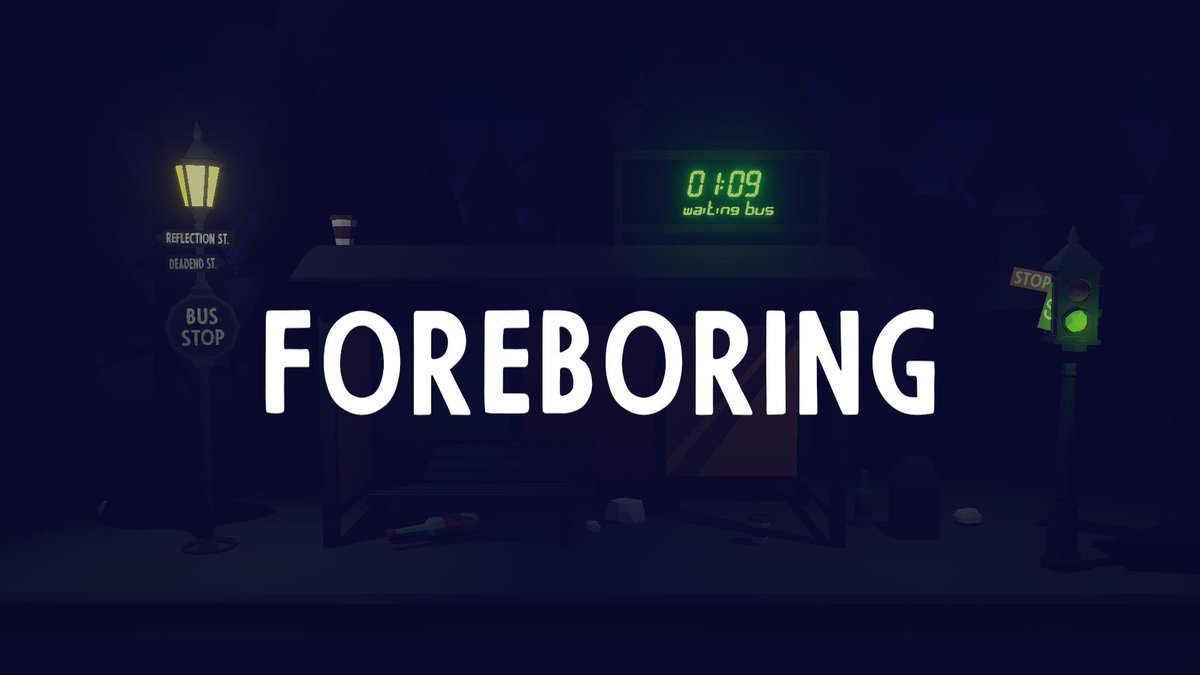 Make very small non-interactive non-game about nothing. Please don't enjoy this! gamejolt.com/games/Forebori… #gamedev #indiedev #indiegames #indiegamedev #nongame