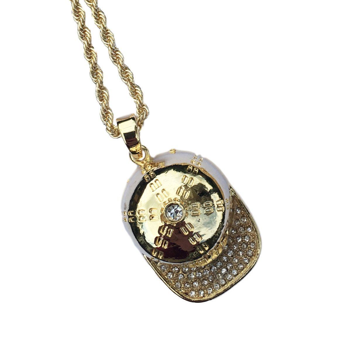 Sell4Profit's tweet photo. PVD Gold Iced Out Bling Diamond Accented Baseball Cap Mini Pendant Necklace 30 inches Rope Chain included #jewellery #costumejewelry
£3.75
➤ https://t.co/Hon87hxSU8 https://t.co/otu4UOAAHQ