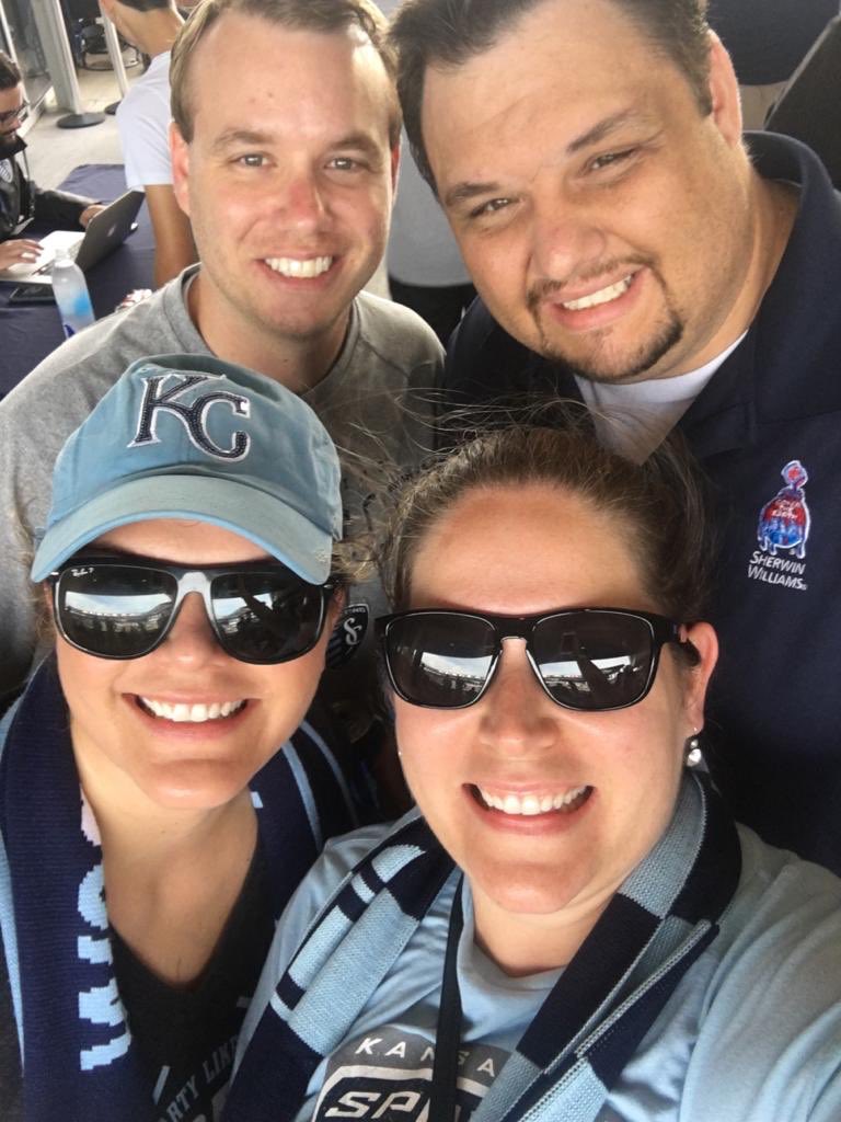 KFHays's tweet photo. I believe that we will win! @SportingKC @sarahhays528 @bhays17 @CoachDHays https://t.co/5HCCmfhjr7