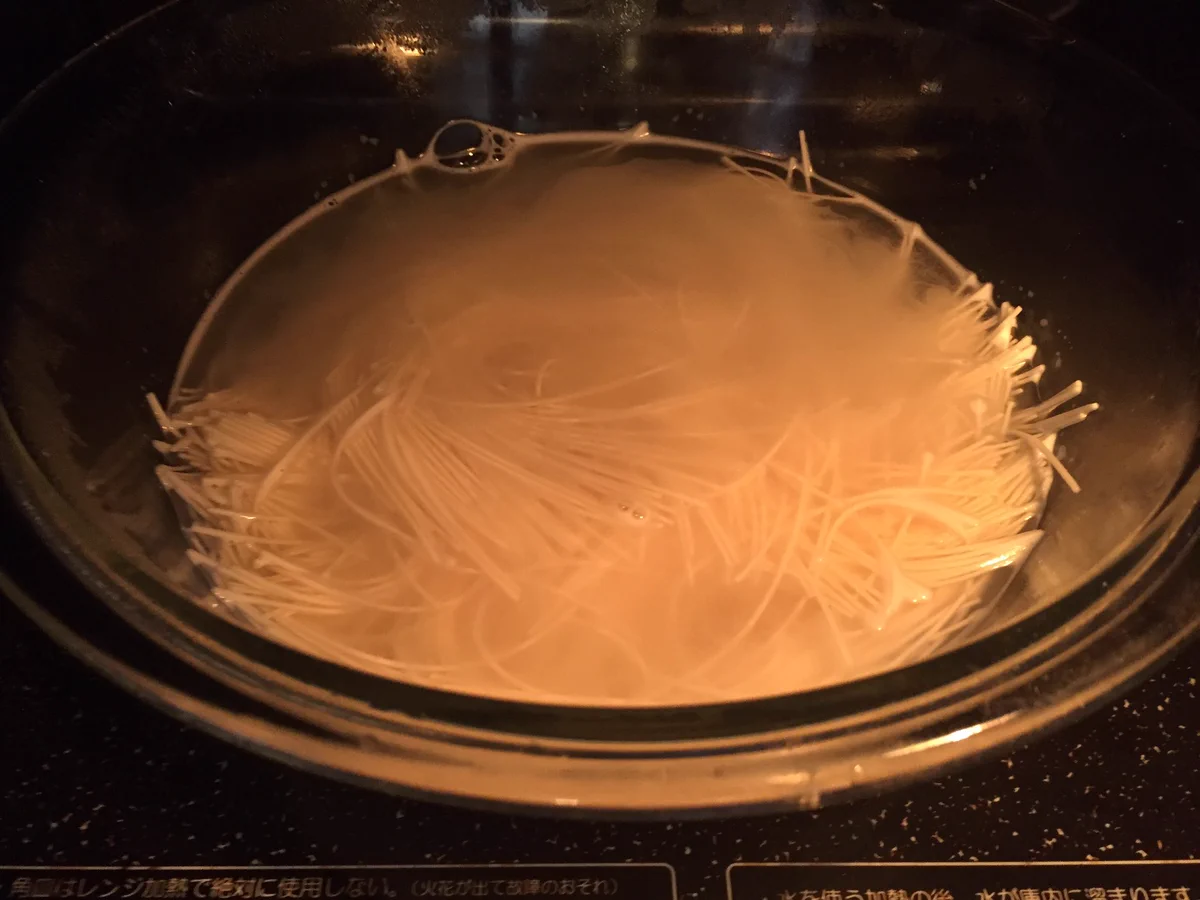 冷やしそうめんもレンジで作っちゃえ！！暑くない作り方！