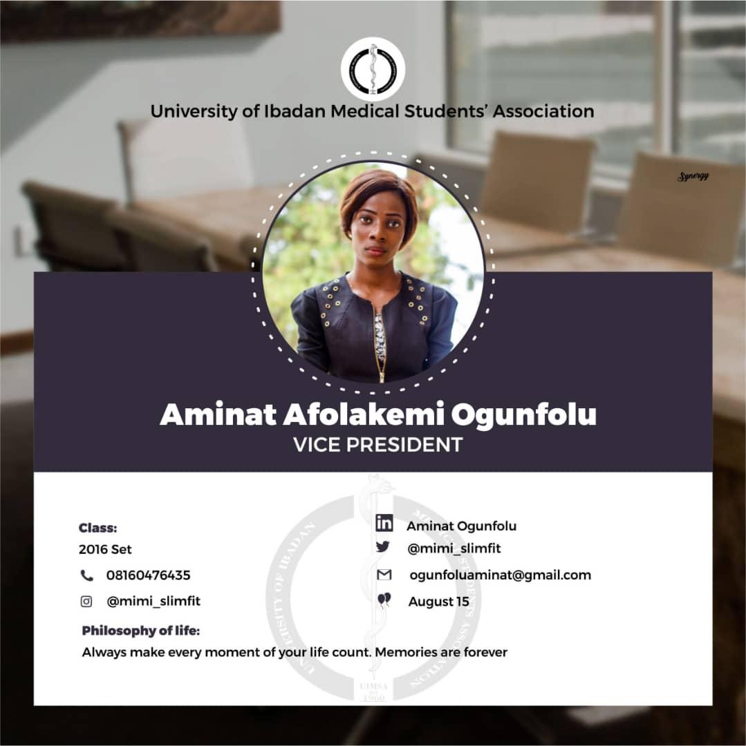 ibadanmedicine's tweet photo. On #KnowYourExcos today, we have the Vice President.
#UIMSAInfocytosis
#ProjectingUIMSA https://t.co/b42sVn7lkO