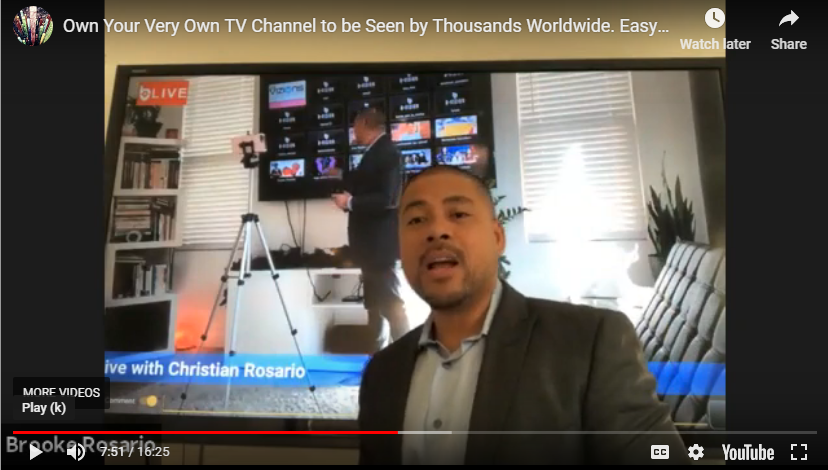 vizionsnetwork's tweet photo. https://t.co/XlOk2ita16

Our audience is anyone worldwide with WIFI and our set top box who wants to own their own TV channel to promote their vision. They merely pay a one- time set top box fee of $399 and a monthly service fee of $29.95. https://t.co/pO1H668Aiq