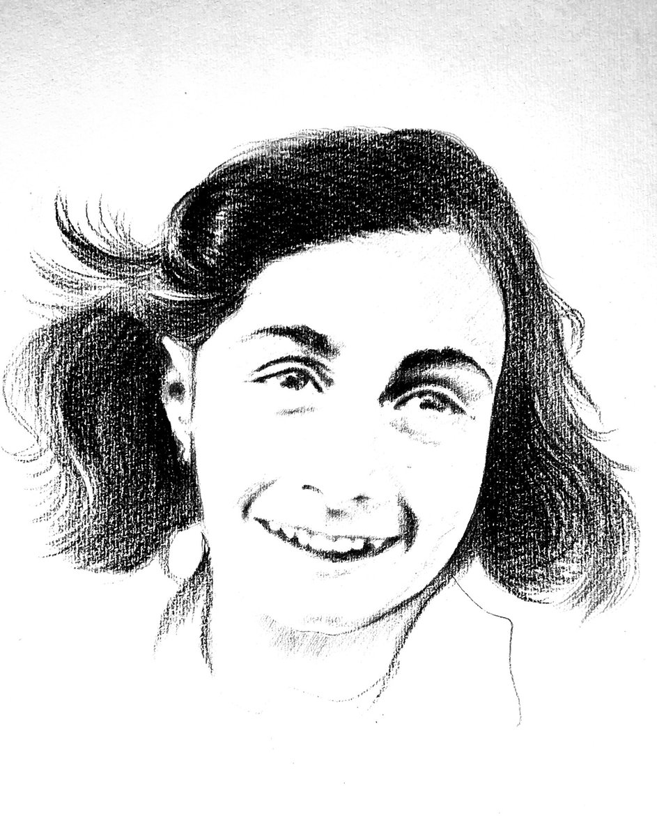 FREE  Anne Frank Colouring Sheet  Portrait teacher made