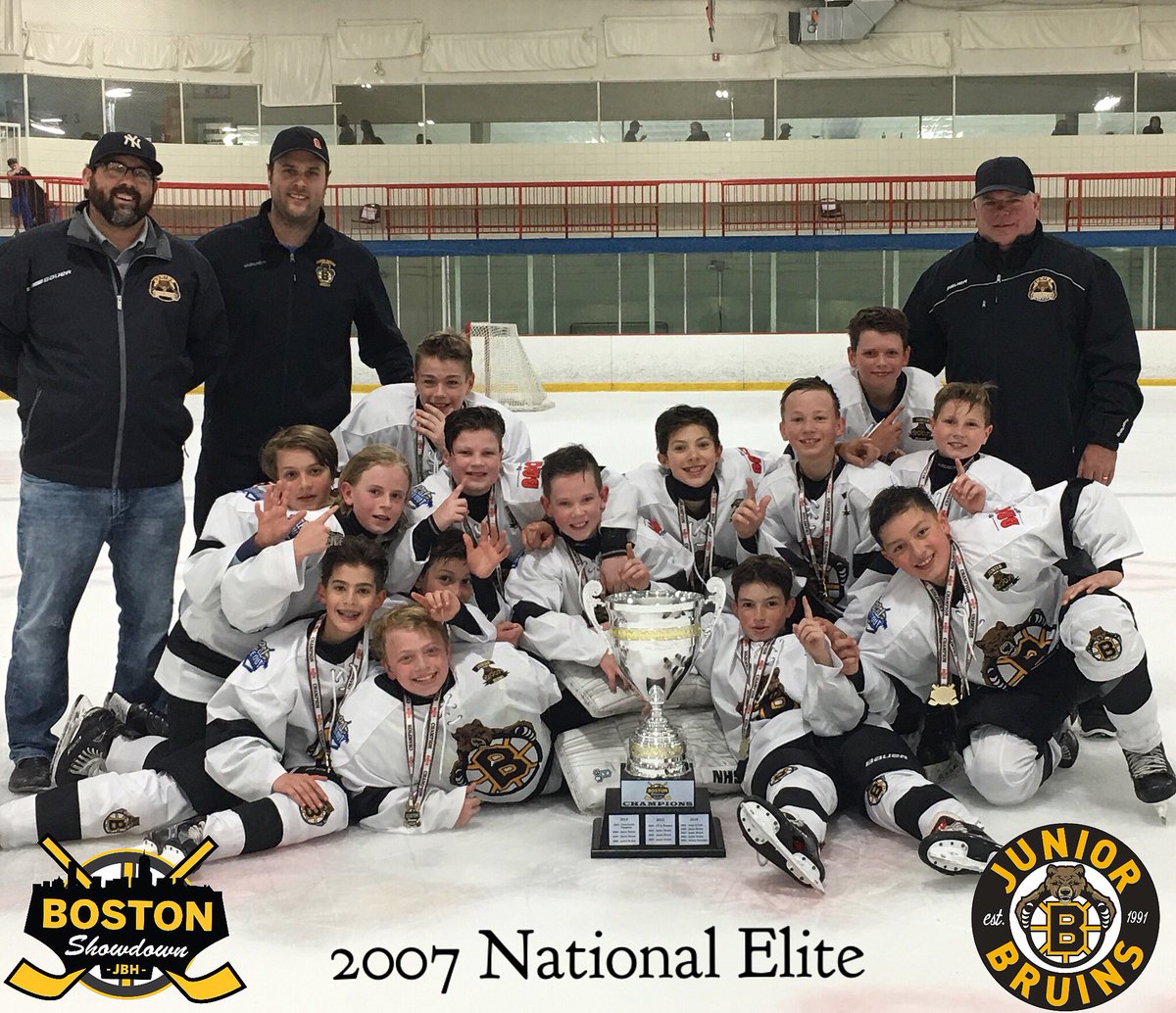 Junior Bruins Hockey (@juniorbruins) on Twitter photo 2007’s are Champs!!
Team wins it’s 5th straight <a href="/bostonshowdown/">The Boston Showdown</a> title! Team tops Dream Big 4-0 in finale. Go Bruins! 2007’s are Champs!!
Team wins it’s 5th straight <a href="/bostonshowdown/">The Boston Showdown</a> title! Team tops Dream Big 4-0 in finale. Go Bruins!