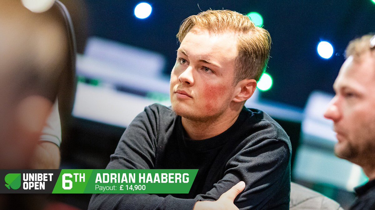 unibetopen's tweet image. We lose Adrian Haaberg in 6th position. #UOLondon #UnibetOpenLondon #ShuffleUpAndTea