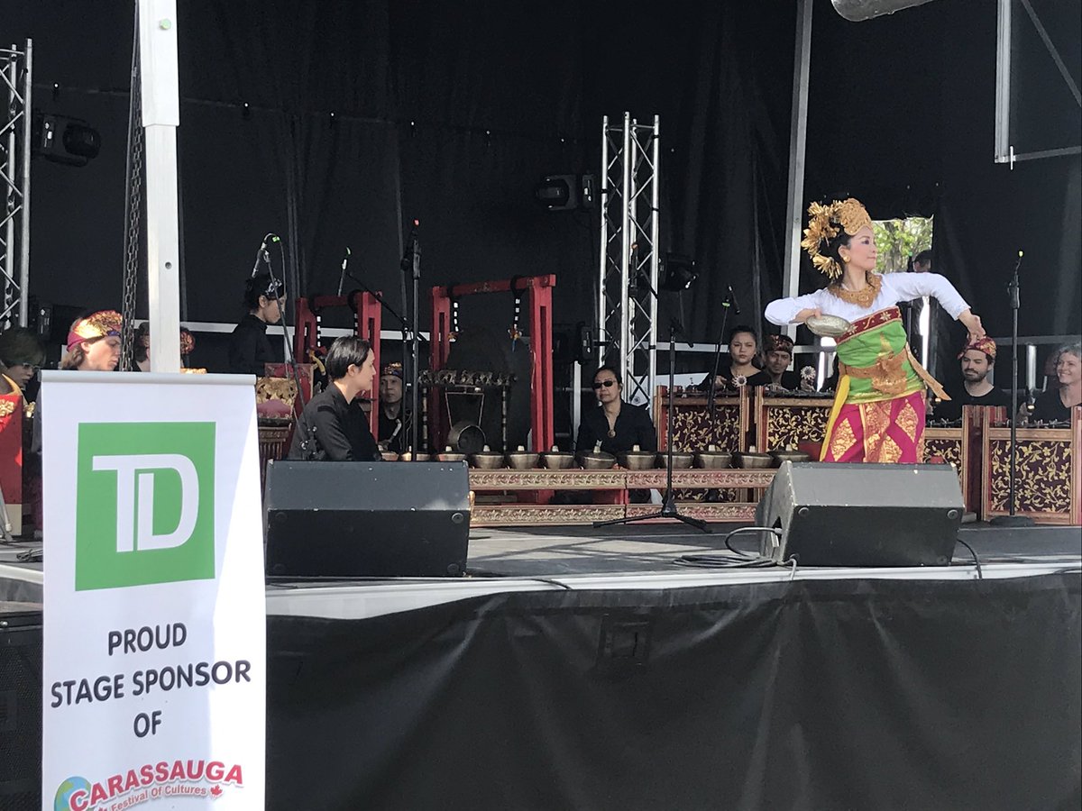 Great job from our TD volunteers from Mississauga supporting the TD booth at #carassauga2019 . #Awesome