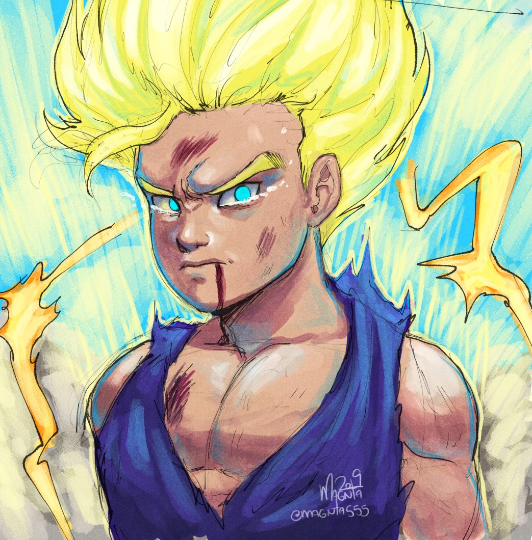 Magnta555_nsfw's tweet photo. Happy Cell Games.
Have a fast painting of Gohan !!

✨Patreon: https://t.co/pBBCxobRVA                             
✨Commissions: https://t.co/raYm5sOXOf https://t.co/bKxaQI8ZKs