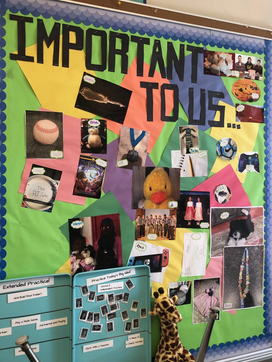 LaurenBird42's tweet photo. Creating a #classroomcommunity throughout the year in Mrs. Froehlich’s room! #importanttous #wiltonwayct #cidermillway https://t.co/LsGU44TcBB