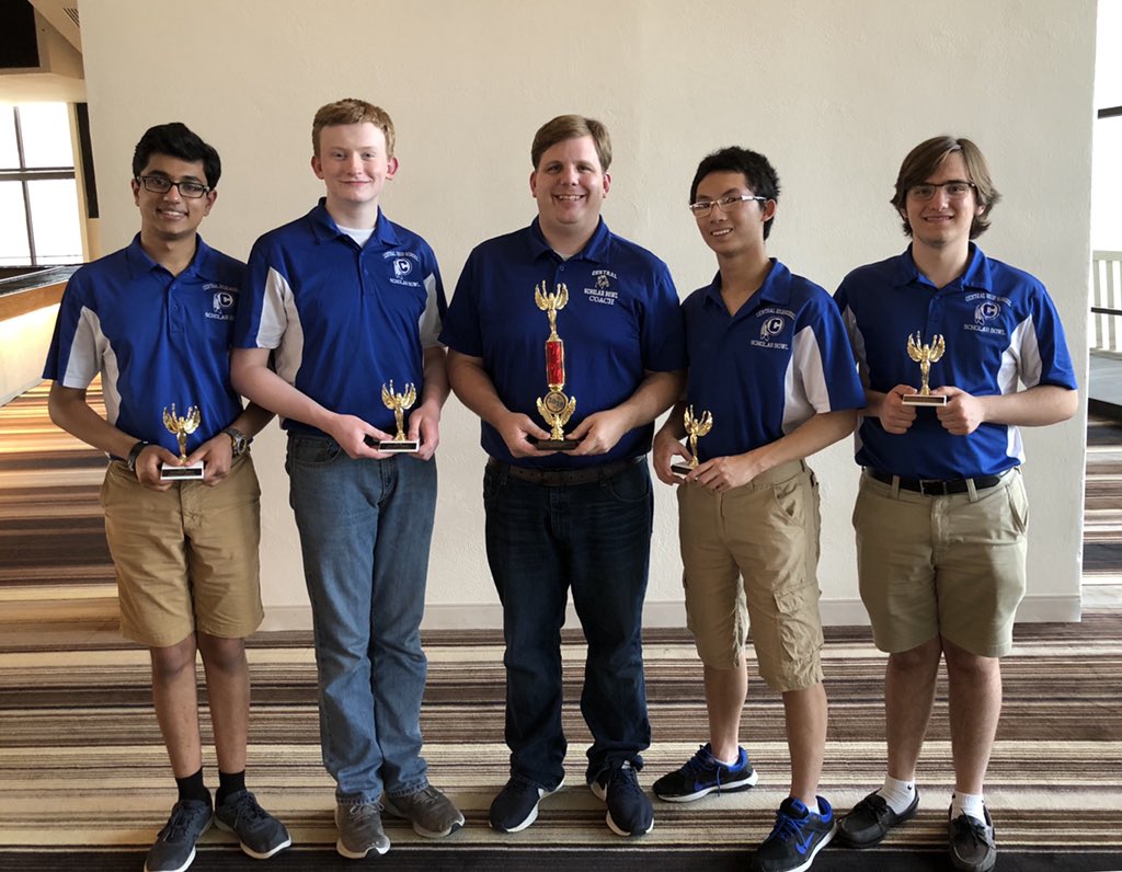 CHS Scholar Bowl finishes in 31st place at the NAQT National Scholar Bowl Tournament in Atlanta!!!!

336 of the top teams from across the nation competed this weekend and we are bringing home our first NATIONAL TROPHY!!!

I am beyond proud of these kids!!
#HSNCT <a href="/NAQTLive/">NAQT Live!</a>