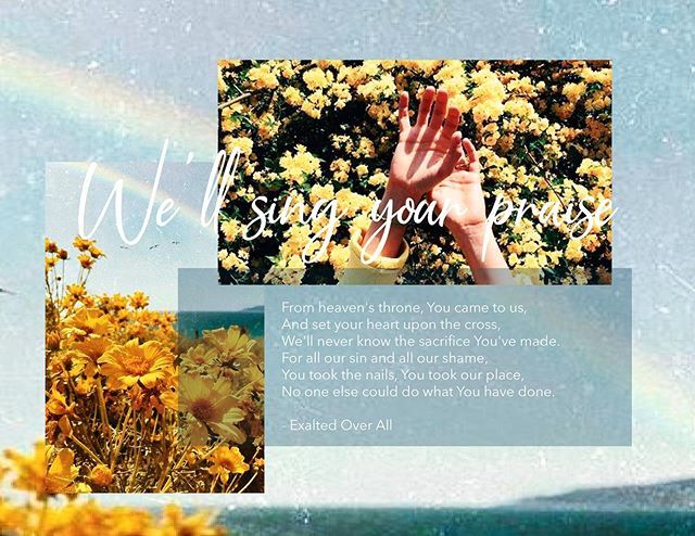 aachurch's tweet photo. God of the Promise - Elevation Worship 
Exalted Over All - Vertical Worship 
Great I Am - New Life Worship 
Future/Past - John Mark Montgomery https://t.co/r3IzeRQXHq https://t.co/UsMdjfetxt