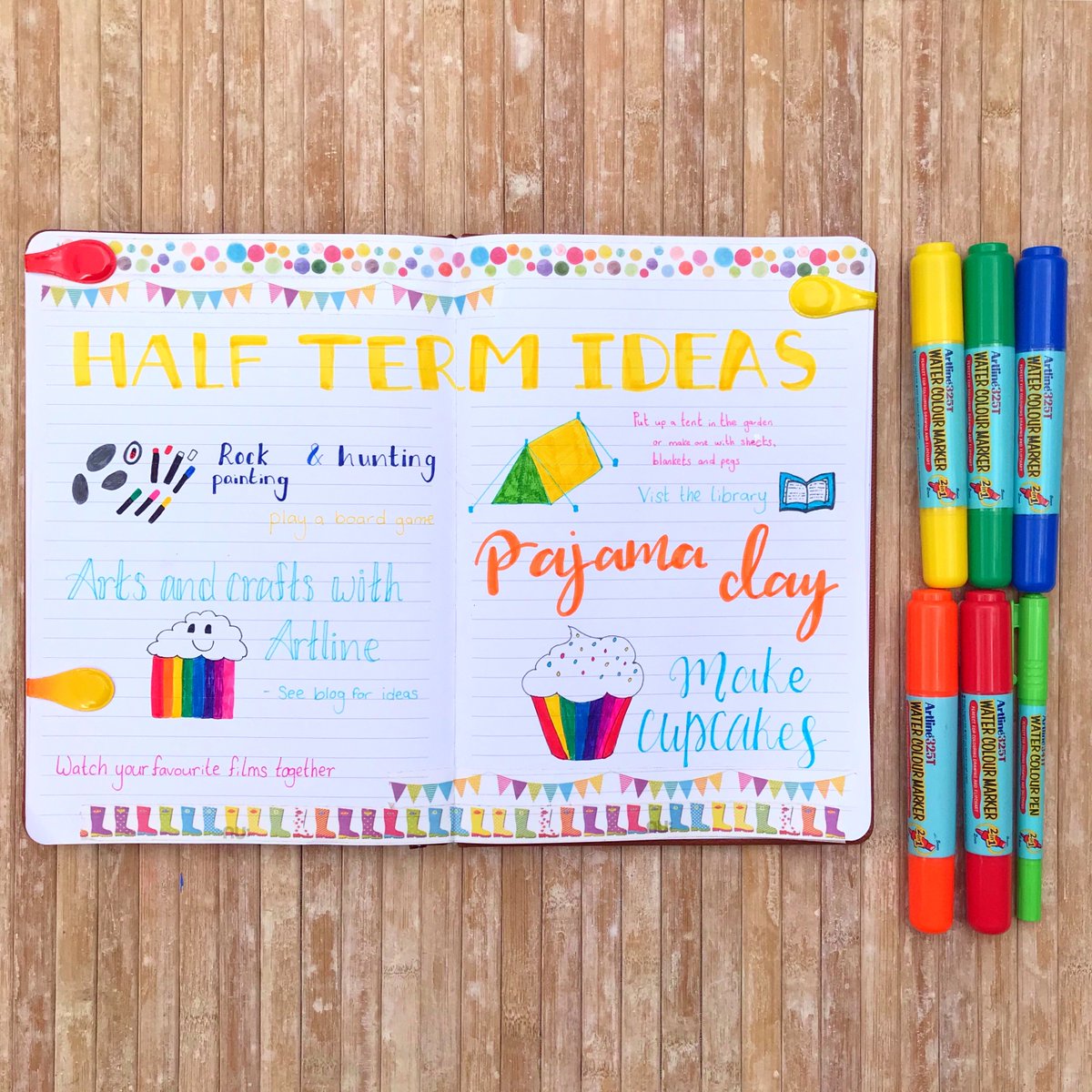 Looking for some half-term ideas? She's Eclectic has some amazing ideas! bit.ly/2Wv1IP4 #MondayMotivation #BankHoliday #HalfTerm #CraftingIdeas #Blog #Stationery