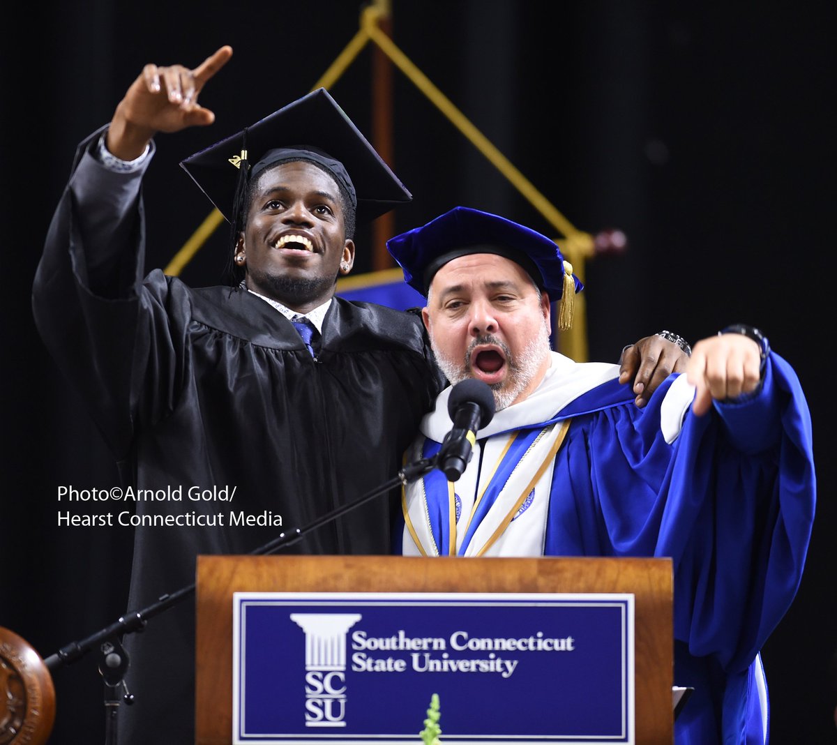 Commencement recap from the week - Southern Connecticut State University commencement #nhv #scsu More photos &amp; story @ bit.ly/2WpQ20a Local news @ newhavenregister.com