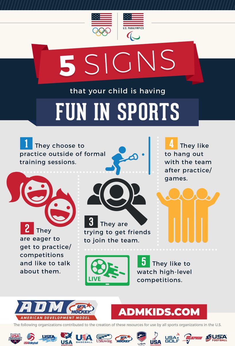 Play hard. Have fun. 😎

Five ways to ensure your child is enjoying game! #ADM
