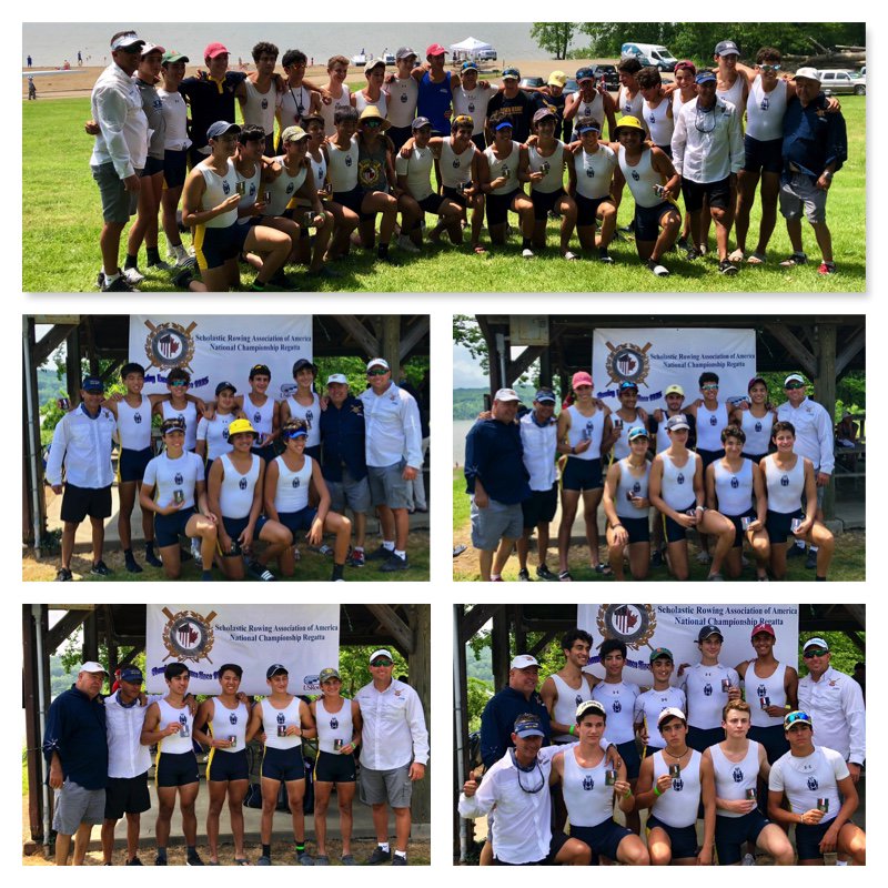 RowBelen's tweet image. This weekend, in the middle of America's heartland (Lake Dillon, OH), Belen Jesuit Crew participated in the annual SRAA Regatta, a gathering of the nation's top elite high school rowing programs. #BelenCrew had 5 entries and placed in ALL but one, taking 2 silvers and 2 bronze.