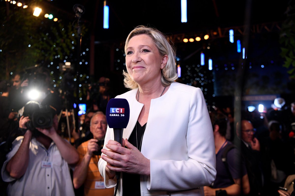 bbgoriginals's tweet photo. Despite European Parliament establishment parties holding off the populists, there are two exceptions: France, with Marine Le Pen's National Rally and Italy, with Matteo Salvini's Northern League.

Read more via @business's Live Blog: https://t.co/DdKuUNtXZR https://t.co/vIXZMxMe6B