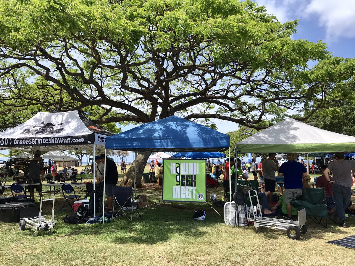 alantamayose's tweet photo. Excited to check out the Hawaiʻi Geek Meet. #higeek https://t.co/W5xqcWrrDt