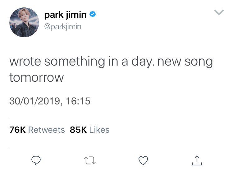 - 35 -new song tomorrow