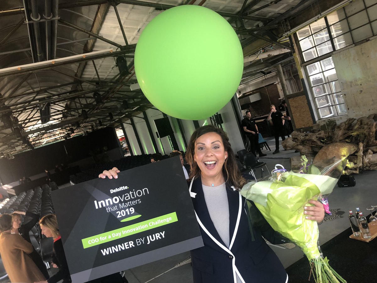About last week <a href="/DeloitteNL/">Deloitte Nederland</a> Townhall Innovation. I have pitched my idea around digitalization of talent and recruitment, guess what - I won!! Happy and proud!