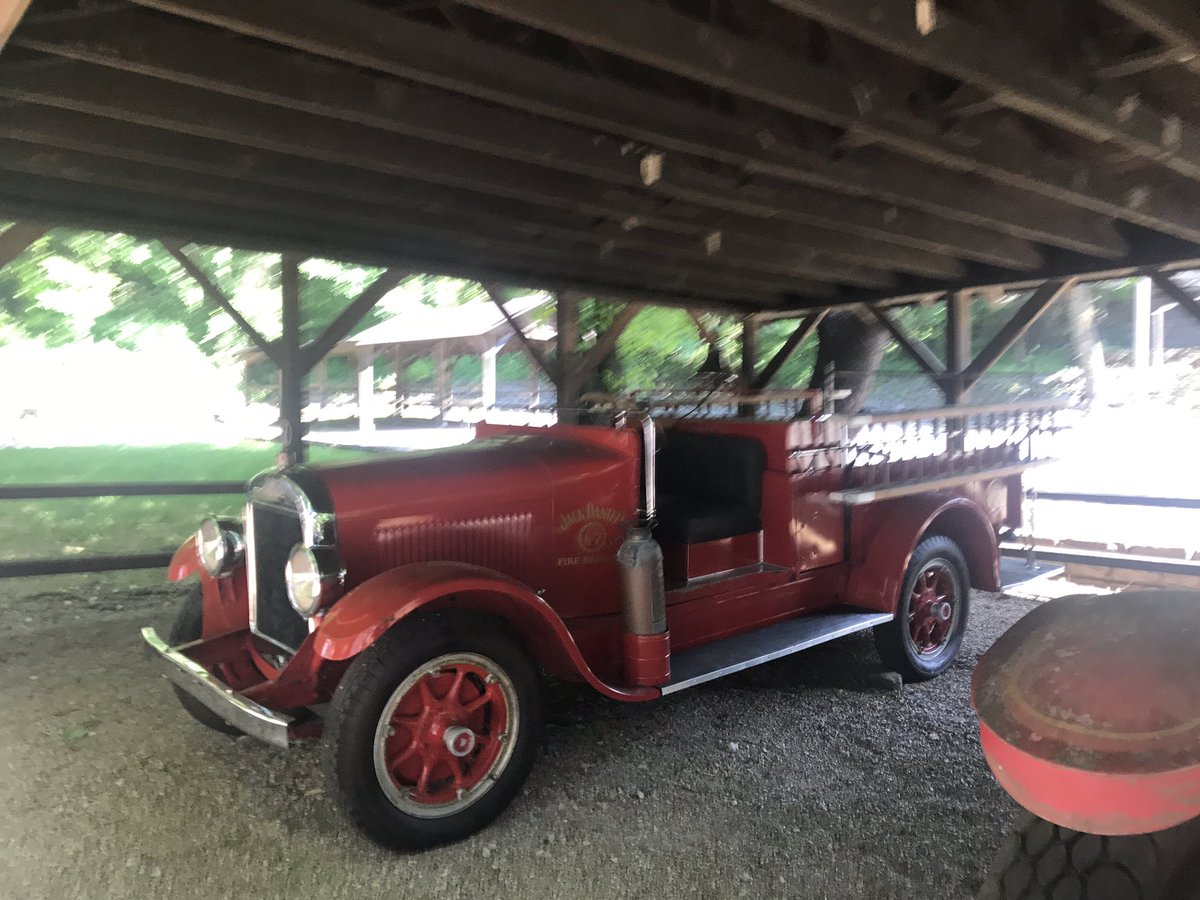 Toured  @JackDaniels_US Distillery and have a question...Is this The Future of Mobility™?