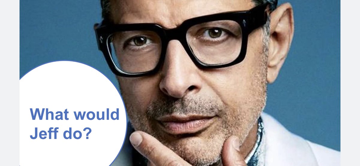 My last panel coming up at #PhxFanFusion with <a href="/RealtimeSTEAM/">RealtimeSTEAM</a> - science and <a href="/jeffreygoldbIum/">Jeff Goldblum</a>, 4:30 PM, North 130 - Be there to ask “What would Jeff do?”