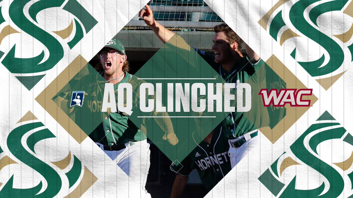 NCAABaseball's tweet photo. The @SacStBaseball squad is headed to the NCAA Tournament after defeating GCU in the @WACsports Championship! 

#RoadToOmaha https://t.co/YL1lGXiCc3
