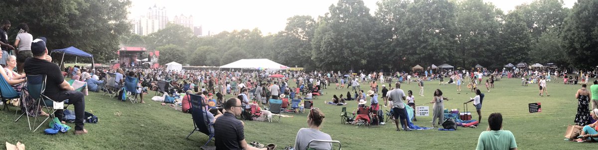 #AtlantaJazzFestival #HOTlanta it’s in the 90s. #funtimes #MemorialDayWeekend #PiedmontPark