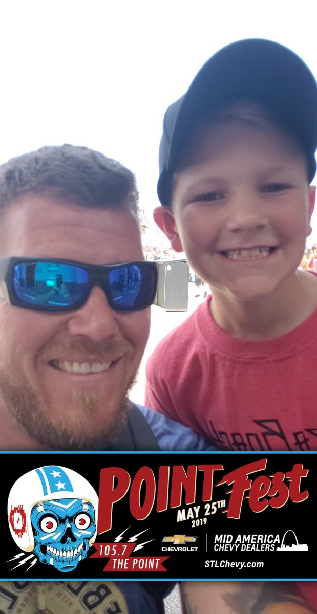 Moosej36's tweet photo. @1057thePoint Thank you for making my sons day and night yesterday! https://t.co/ey8QuQJjb8