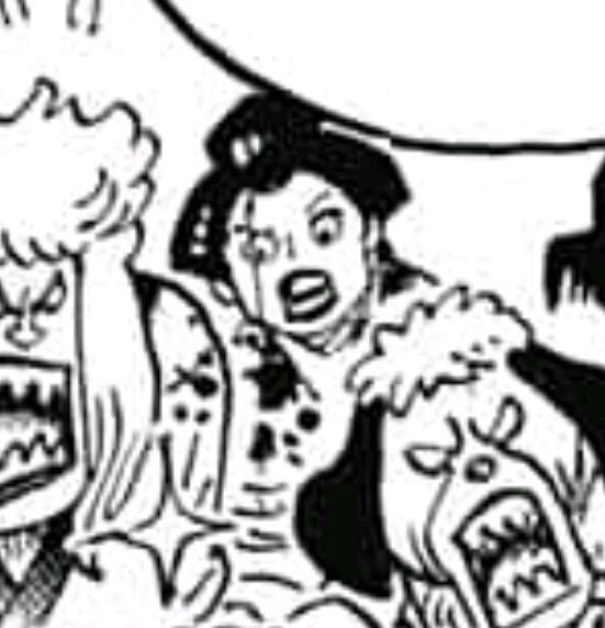 ハンセイ ワンピース Wj26 のるなエース の台詞で一躍有名となった 白ひげ海賊団の16番隊隊長イゾウさん 女形の服装からワノ国の出身ではないかと言われてましたが 回想で赤鞘9人男と共に捕まっているのって どう見ても彼ですよね ブラ