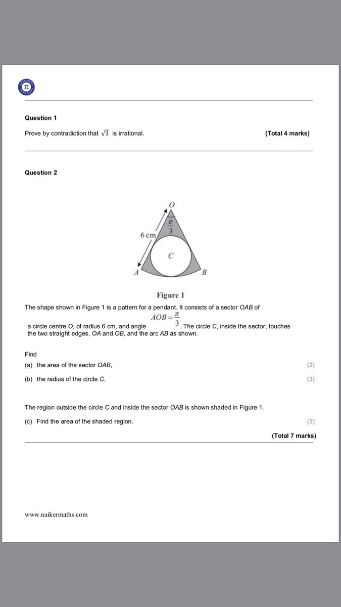 3 more A level Practice Paper 2 have been added naikermaths.com/a-level-practi… There are a total of 9 Practice Paper 2 so far. I’ll be adding more in the run up to the A level exams