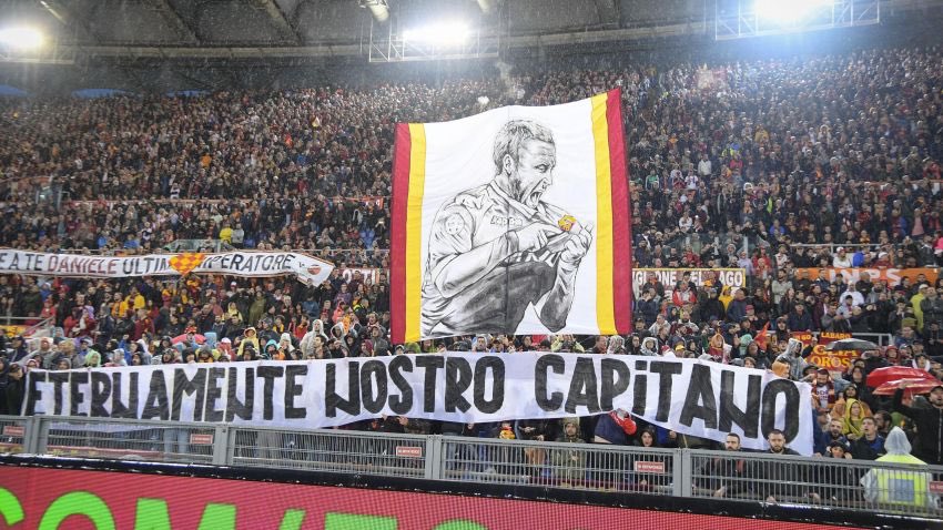 We will miss you Capitano
Shame on the owners
<a href="/ASRomaEN/">AS Roma English</a> <a href="/ASRomaArabic/">اي إس روما عربي</a>