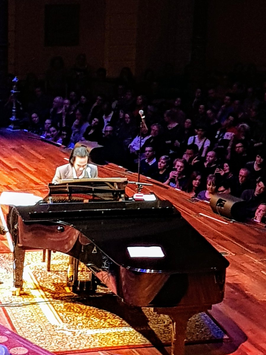 'I draw erotic doodles when I'm calling...everybody may call me...'  Conversations with #nickcave An evening of talk and music #concertgebouw #amsterdam