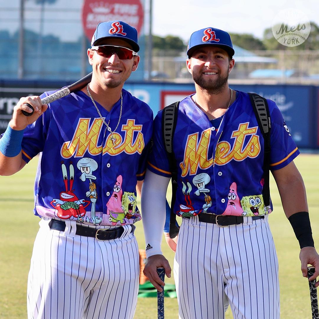 mets spongebob jersey