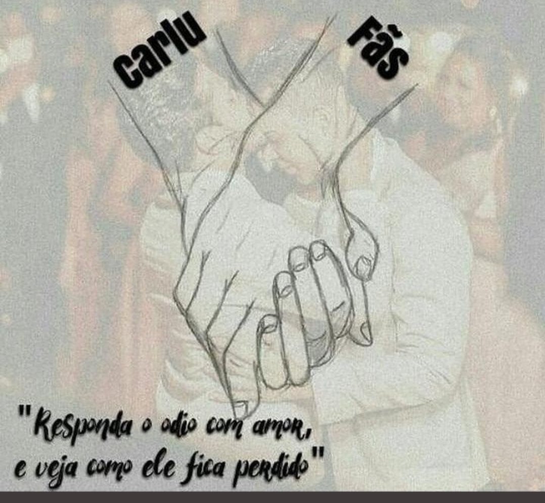 carluzof's tweet photo. Dou amor porque fui cheia. Nos dias mais escuros de ti o recebi. Desde então, sou porque tú és. Sou, és e somos.
Somos amor, somos família. #voltacarlu https://t.co/YE9fycW3Cw