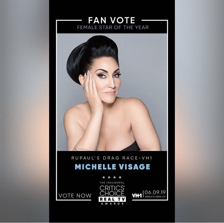 If you’re gonna do something productive today go and #Vote for my amazing mom @michellevisage as the ⭐️ Female Rising Star of the Year ⭐️
criticschoicefanvote.com 
P.S you can vote more than once!