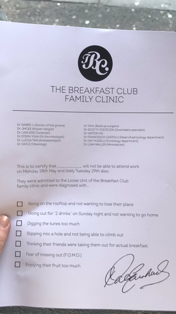bock_nation's tweet photo. Sorry bruz can't make it in today going out for breaky https://t.co/2SVhyZEORd