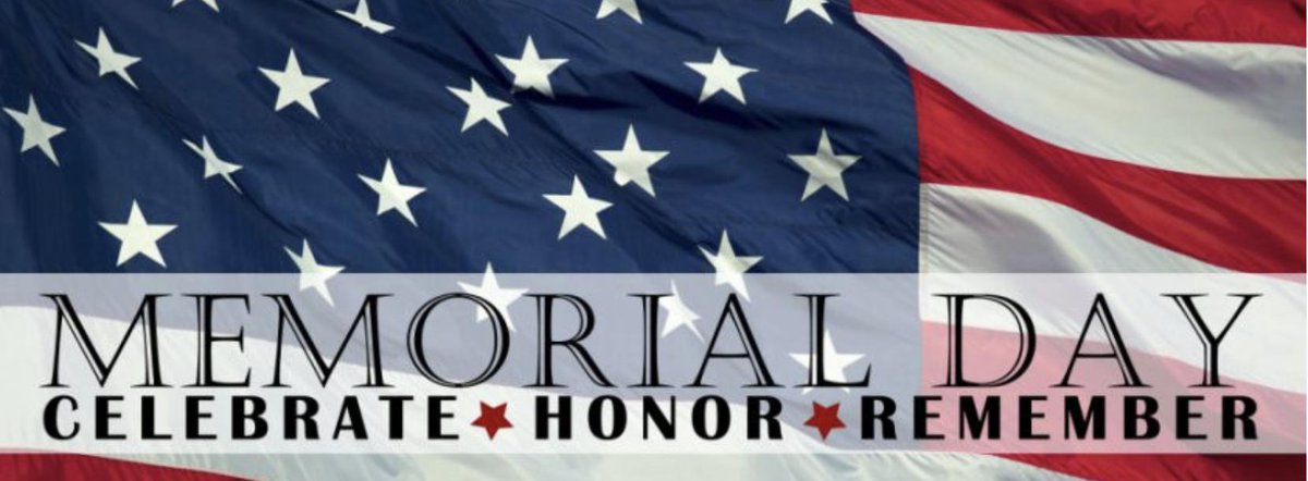 Wishing you a Memorial Day filled with lots of pride, warmth, and togetherness!