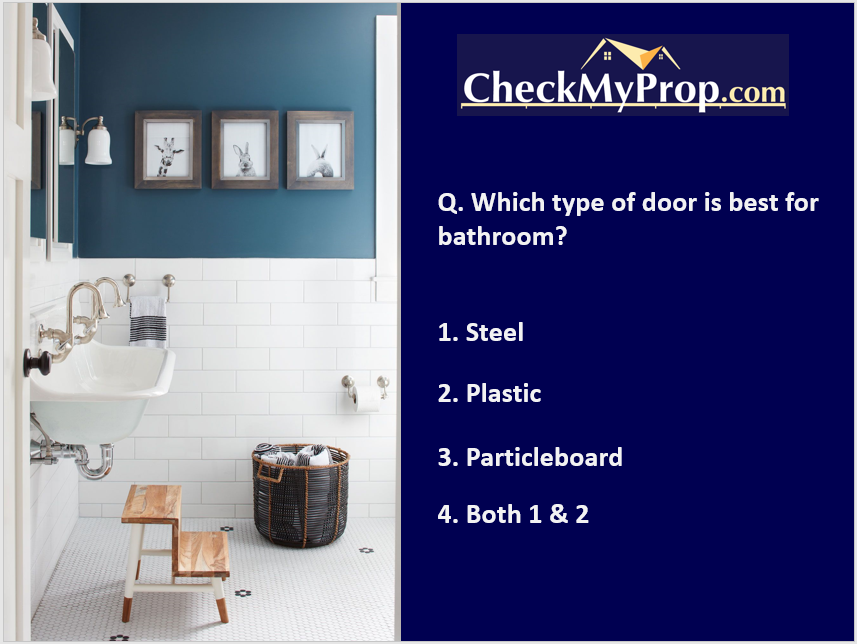 CheckMyProp's tweet photo. #CheckMyProp
Visit Our Website: https://t.co/YlL812GV0I
The bathroom door need not be as strong as a front door but it has to be durable and aesthetic. The primary purpose of the bathroom door is privacy. https://t.co/V1CrhBcGaJ