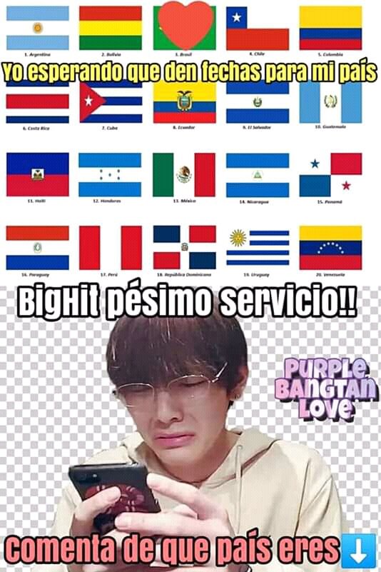 YalanyP's tweet photo. @BTS_twt 
#Ecuador 
😭😢 Vengan... https://t.co/axlARl5Huc