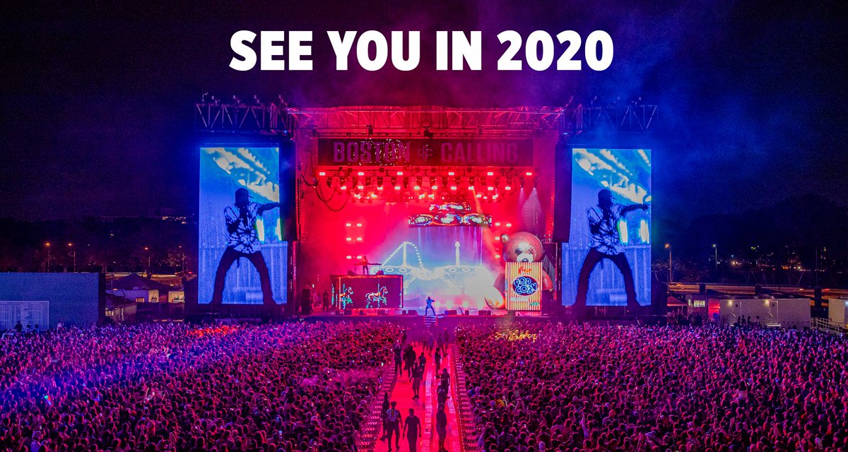 Boston Calling 2020 dates