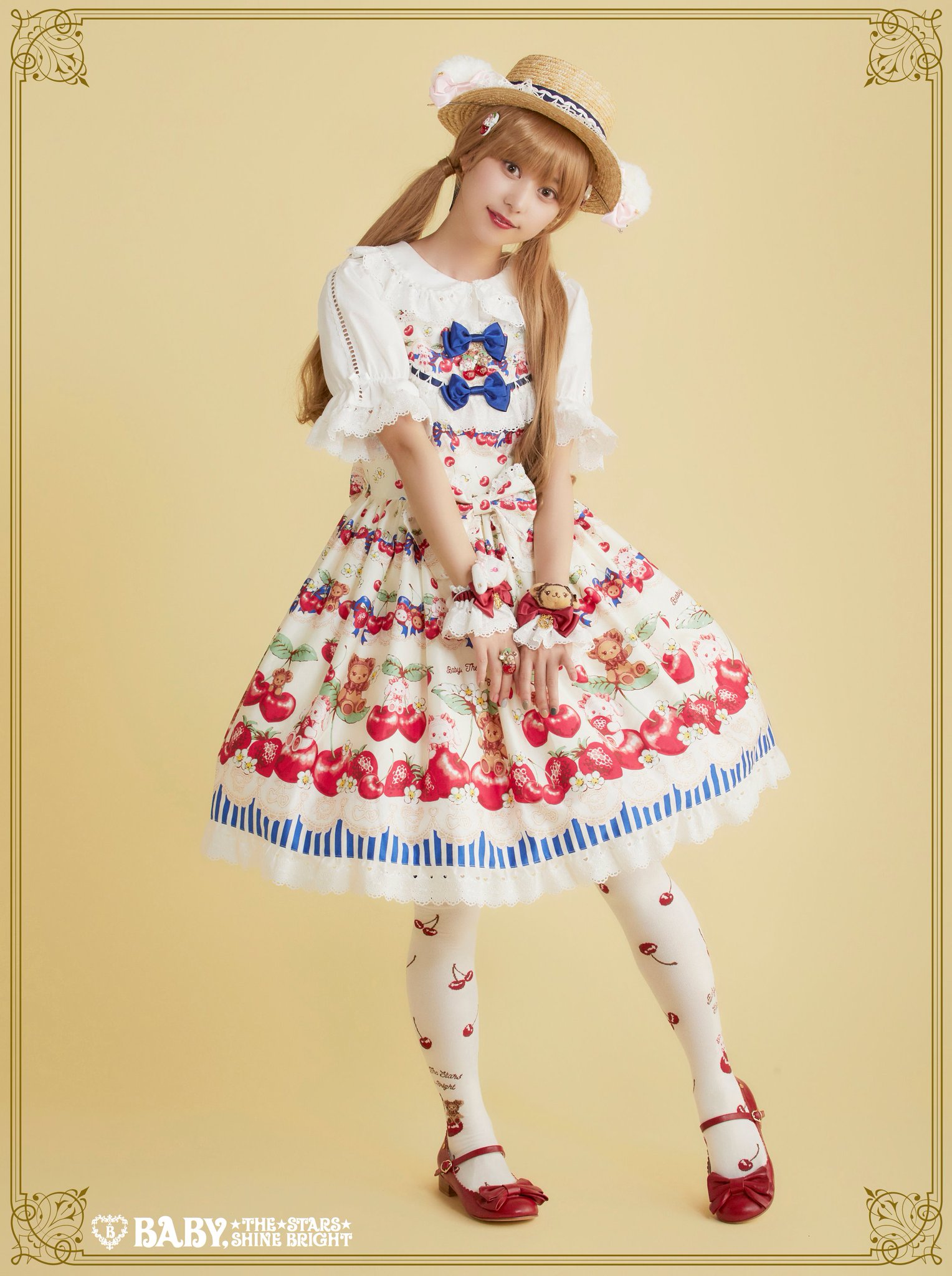 m*e様 コヤンイサムチョン♡若草色×桜色のテディボリちゃんのふわふわづくしのサ BABY☆THE STARS على X: 