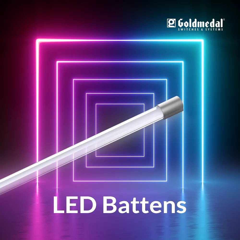 goldmedalindia's tweet image. Low energy consumption, longer-lasting and sleek design. #SwitchToTheAmazing today!
#Electricals #SmartLightning