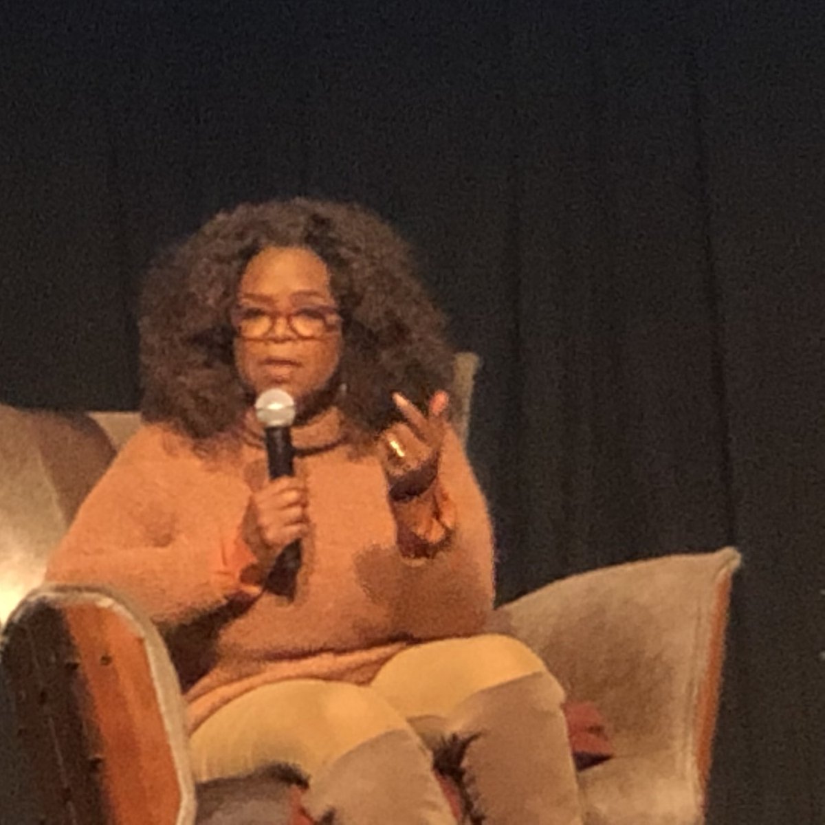 So proud to help sponsor <a href="/Mountainfilm/">Mountainfilm</a> such an insiring, evocative, motivating event! Yes <a href="/Oprah/">Oprah Winfrey</a> made a special appearance encouraging everyone to express their highest selves, be of service to others &amp; love nature. “I find my solace, my inspiration &amp; my rejuvenation in nature.”