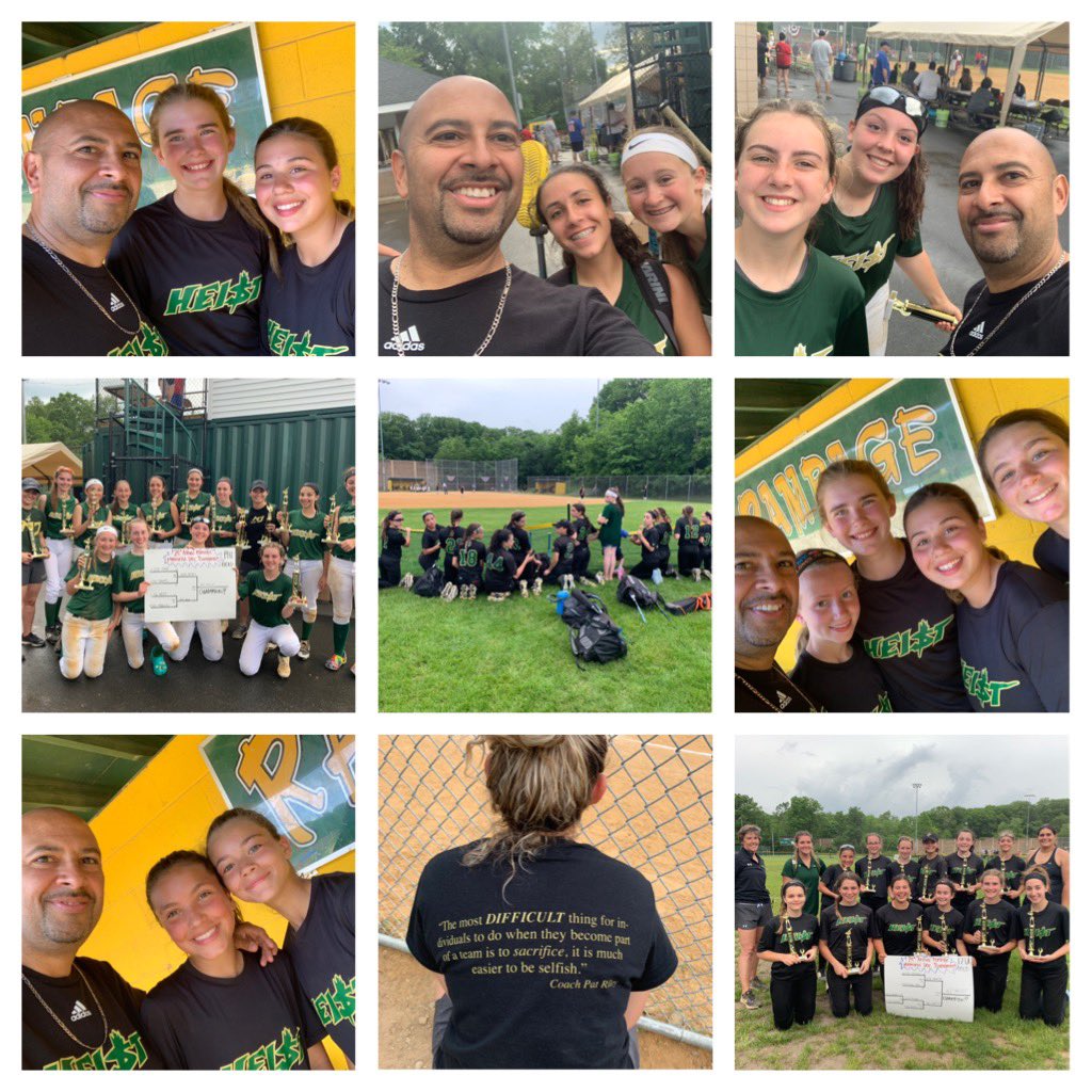 SRod021's tweet photo. Both our @NJHEISTSOFTBALL 12 under and Futures team won the 24th annual Rampage tournament #backtobackweekends #heistforlife https://t.co/IVnam3wGfn