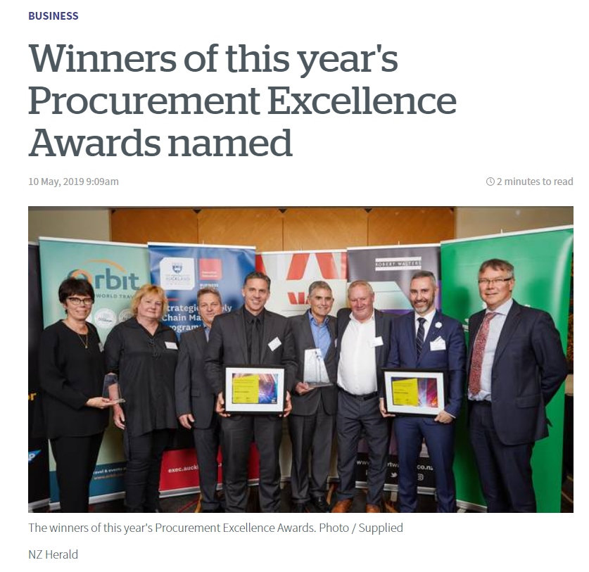 NZHERA's tweet photo. Did you see who was announced as this years winners for the Procurement Excellence Awards? This was established to lift the standards of NZ's procurement profession to improve long-term #social #commercial &amp; #environmental success #wellbeing #fourcapitals https://t.co/d3AKgqh1mc https://t.co/T4NowVebzt