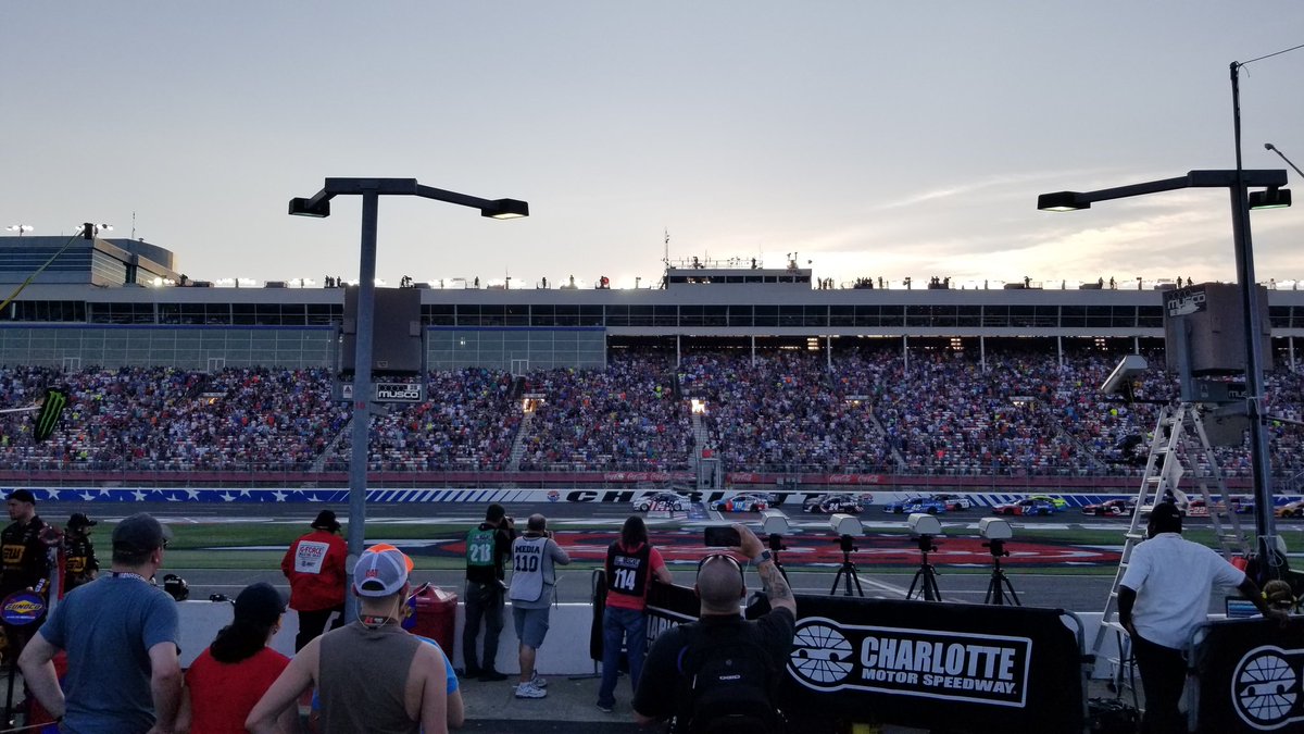 Nice way to spend Memorial Day Sunday <a href="/CLTMotorSpdwy/">Charlotte Motor Speedway</a>