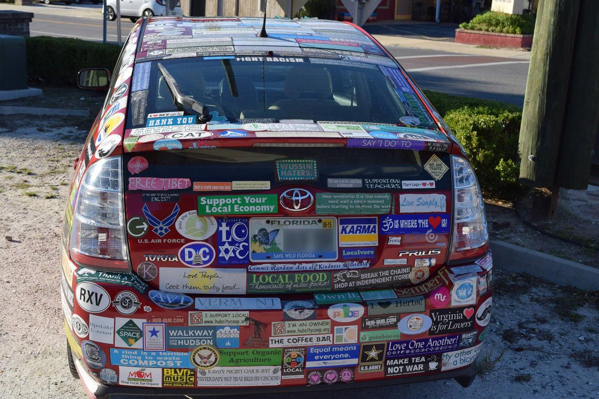 'I don't think they have enough bumper stickers...' #cool #wtf #pics