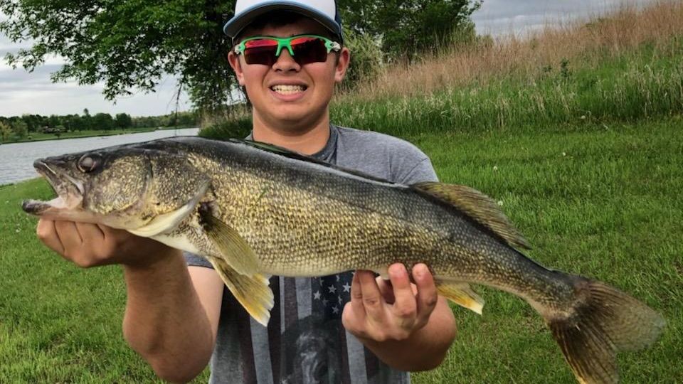 Brice Taylor has a new favorite fishing spot, but all he'll share is that it's in southwest Iowa!

The 15-year-old caught this 27-inch #walleye of a lifetime - and then released it!
#IowaFishing